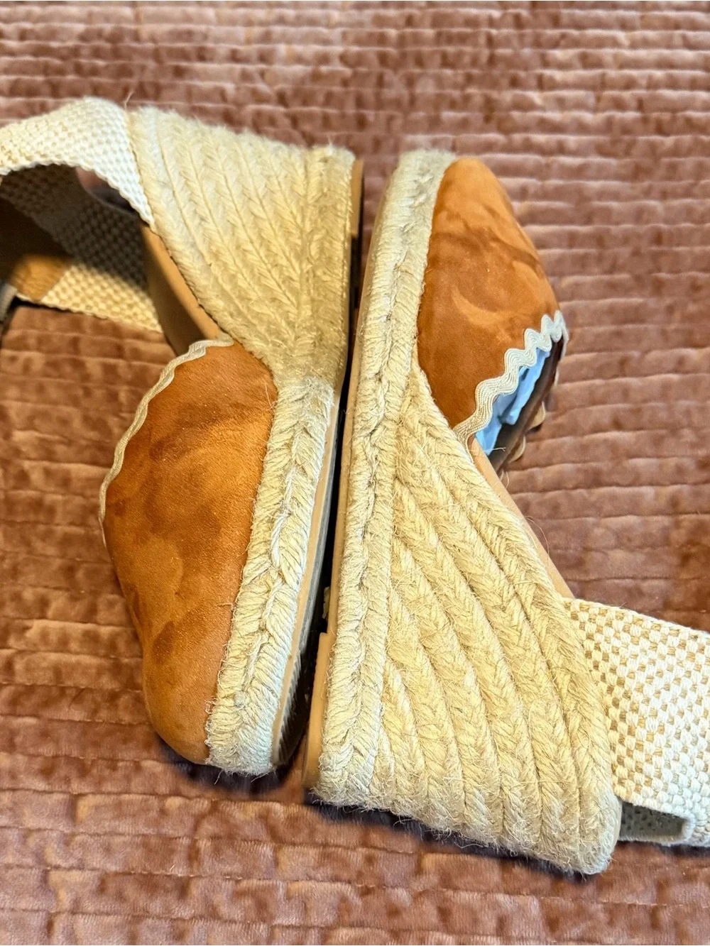 Paseart Women's Espadrille Ankle-Strap Wedge Sandals
